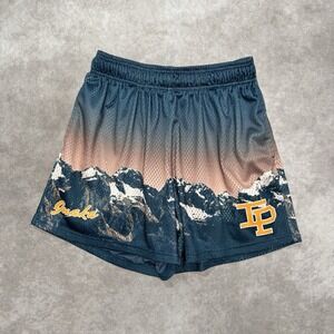 Inaka Power Men's Medium Blue Mountain Workout Shorts